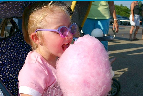 Child with Cotton Candy